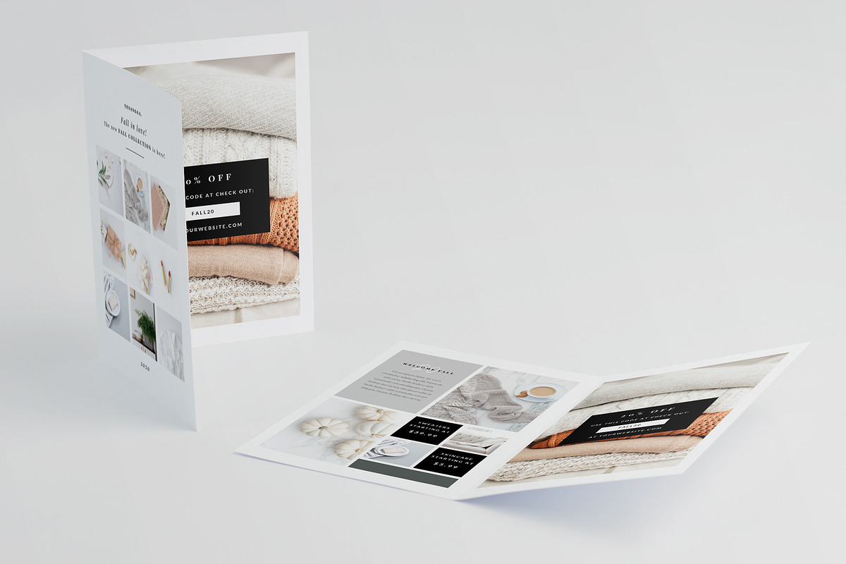 Bi-Fold Promotional Brochure PSD, a Brochure Template by By Stephanie Design (Photo 3 of 5)