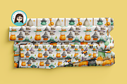 Halloween Wheelchair Girls Clipart B, an Illustration by Cute Little Workshop (Thumbnail 4 of 6)