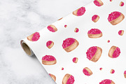 Watercolor Pastry Patterns, a Pattern Graphic by Spirit of Colors (Thumbnail 2 of 10)