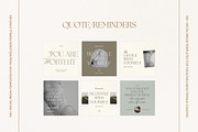 100 Yoga Wellness Instagram Bundle, a Social Media Template by With Faith & Love (Thumbnail 7 of 15)