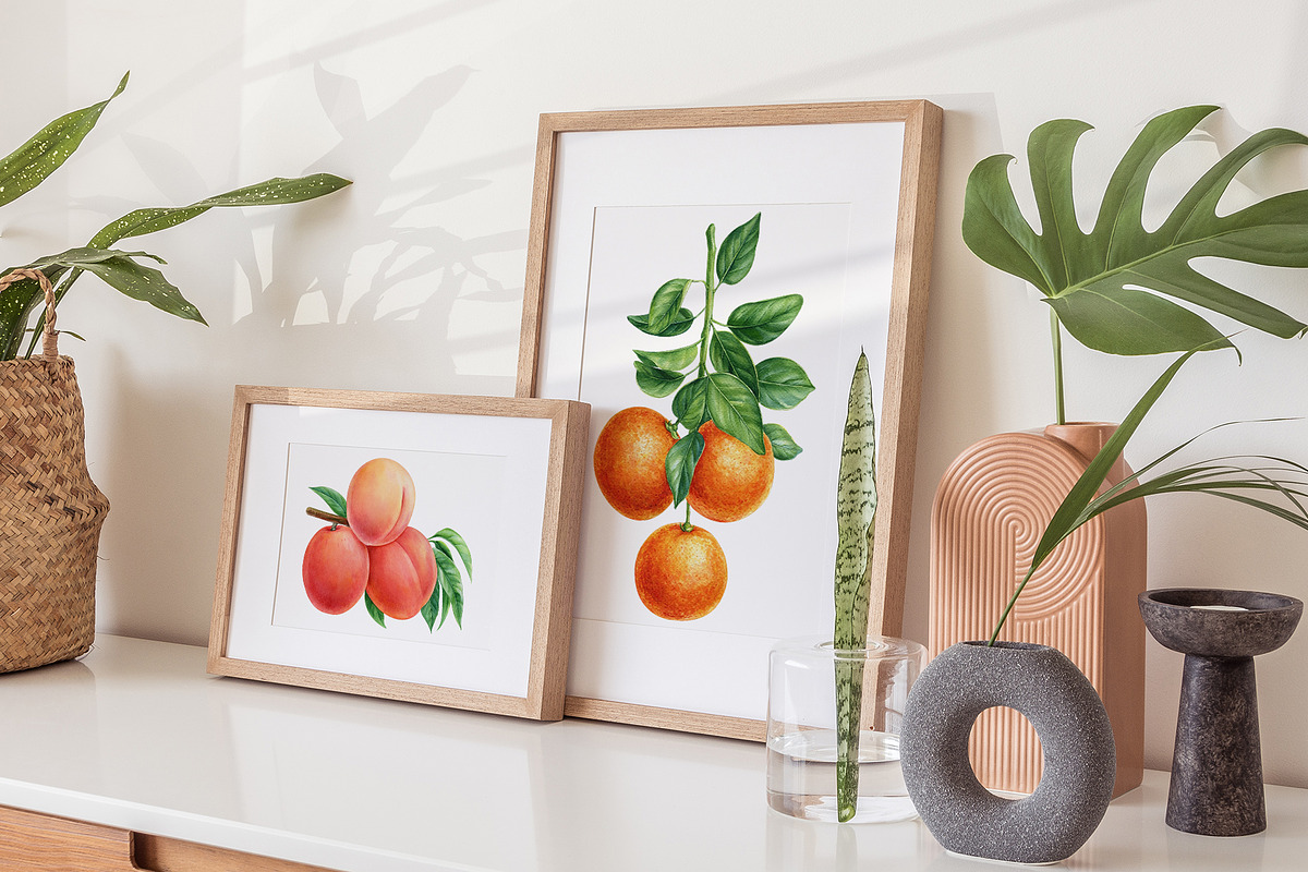 Fruits and berries, an Illustration by Hanna Hryharenka (Photo 5 of 16)