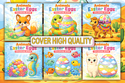 Animals Easter Eggs Coloring Book, a Seasonal Illustration by Ink Gallery (Thumbnail 4 of 4)