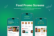 Food Delivery Mobile App Figma, an UI Kit Template by RiveupDigital (Thumbnail 7 of 9)