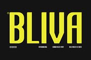 CS Bliva– Condensed Font, a Sans Serif Font by Craft Supply Co. (Thumbnail 1 of 8)