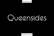 Queensides – Elegant Sans, a Sans Serif Font by Fikryal Studio (Thumbnail 1 of 12)