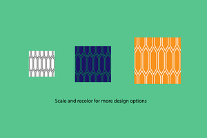 Mod Seamless Lattice Patterns