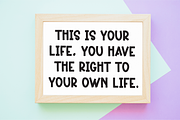Happy Handmade | Script Font, a Script Font by Scratchones (Thumbnail 5 of 8)