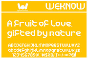 Super Friendly Font, a Font by weknow (Thumbnail 2 of 8)