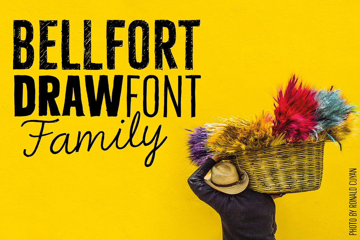 Bellfort Draw - 13 fonts