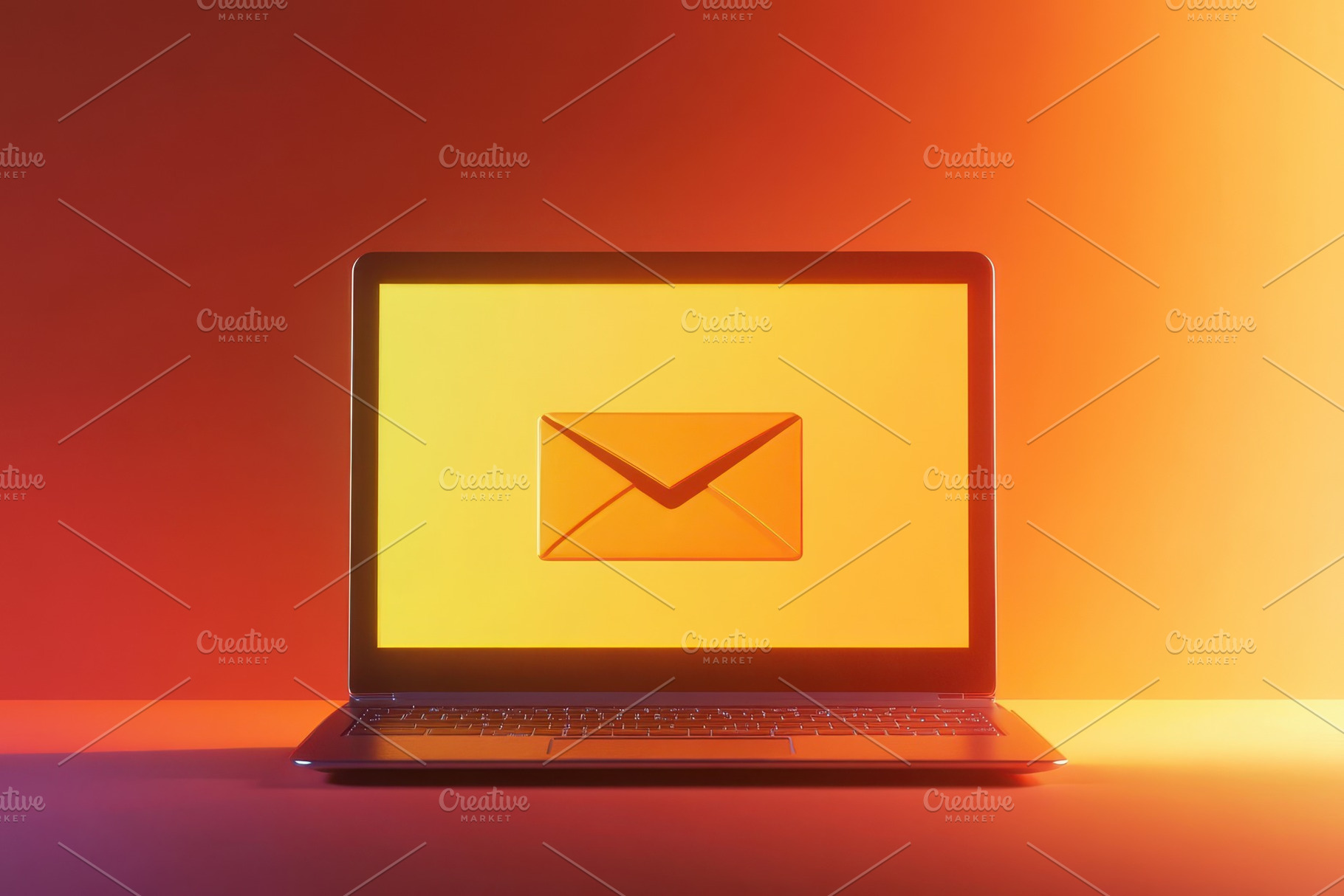 Illustration of an email icon, a Photo by Pavel_design