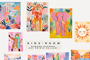 KIDS' ROOM PRINTS GALLERY, a Background Graphic by Lana Elanor (Thumbnail 7 of 10)