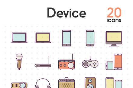 Device Vol.3, an Outline Icon by sergei.kokota