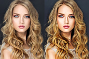 Sharp Painting Photoshop Action, an Action Add-On by CraftingStudio (Thumbnail 2 of 4)