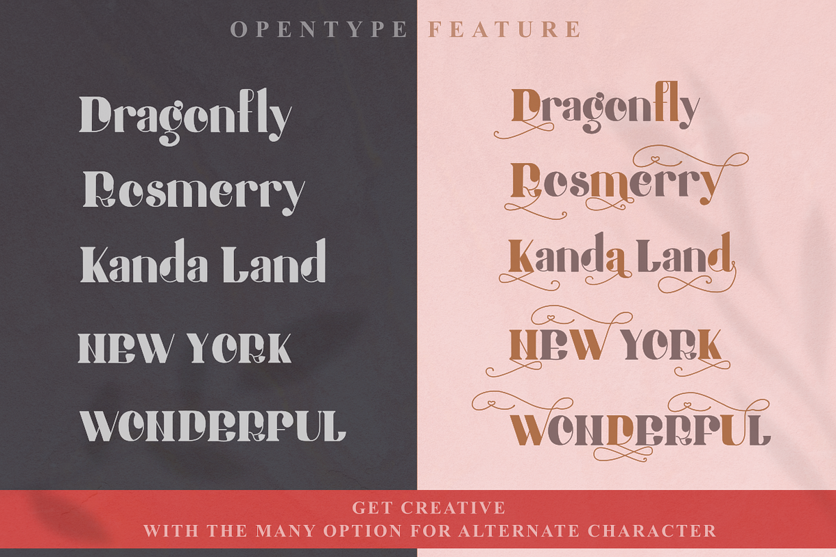 Honey Butterfly - Beauty Typeface, a Serif Font by zeenesia (Photo 4 of 12)