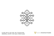 Abstract Plant Tech Logo, a Branding & Logo Template by Vectorium Studio (Thumbnail 3 of 16)
