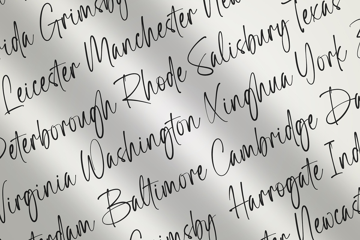Bluegold | Modern Calligraphy, a Handwritten Font by Lemonthe ...