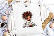 Coquette Halloween Ghost, a Seasonal Illustration by CreationArt (Thumbnail 2 of 5)