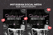 Birthday Invitation Template DIY, a Social Media Template by Lux Logo Studios (Thumbnail 8 of 8)