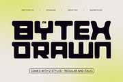 CS Bytex Drawn, a Sans Serif Font by Craft Supply Co. (Thumbnail 1 of 8)