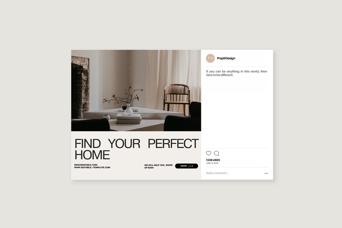 Real Estate Instagram  Templates, a Social Media Template by Prapti Design (Photo 13 of 14)