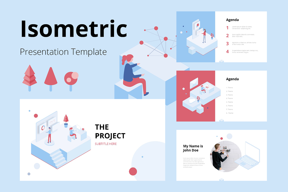 Isometric - PowerPoint Template