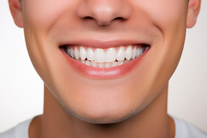 Young man showing healthy teeth, a Beauty & Fashion Photo by AlyaAnd