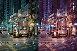 Hong Kong At Night Lightroom Presets