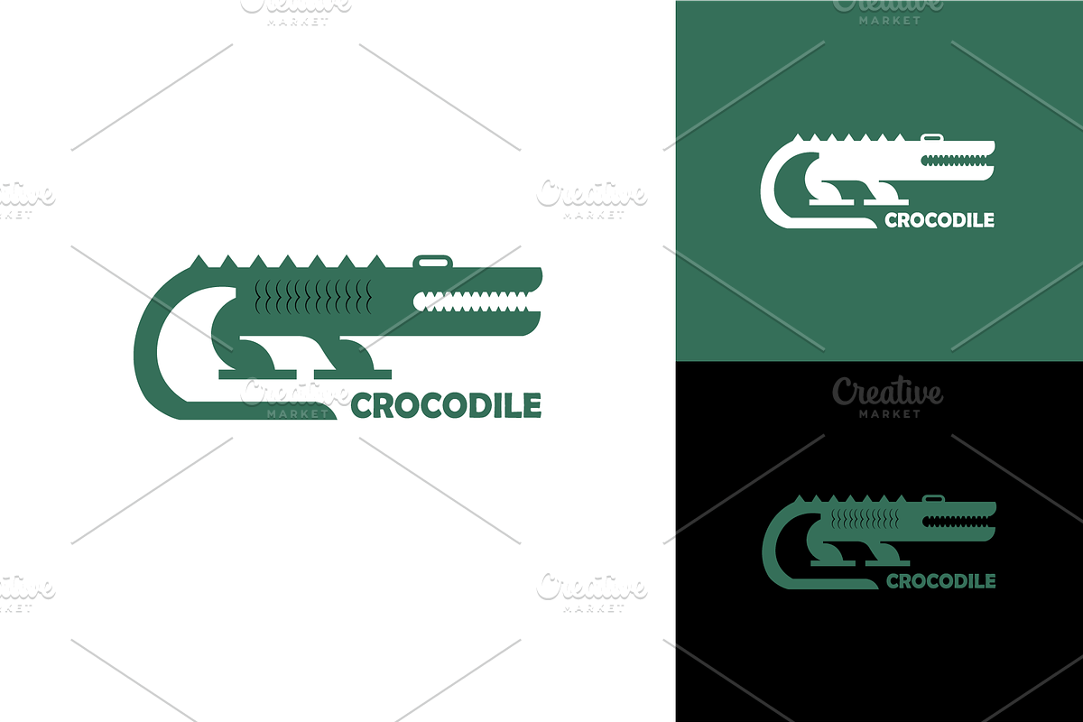 Crocodile Logo, a Branding & Logo Template by zaqilogo