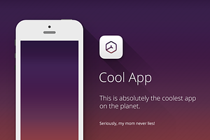 Cool App PSD HTML Template