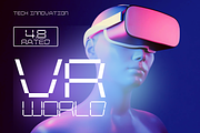 Digitrone – Futuristic Display Font, a Sans Serif Font by Fikryal Studio (Thumbnail 7 of 15)