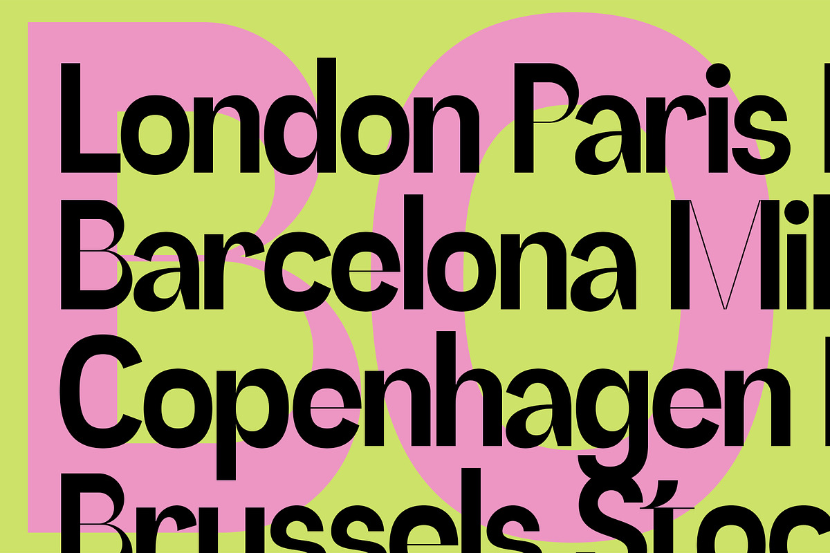 SLTF Refugio - Modern Grotesk Font, a Sans Serif Font by SilverStag Type Foundry (Photo 6 of 30)