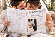 Floral Wedding Bundle for Canva, a Stationery Template by Matisse Studio (Thumbnail 8 of 9)