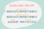 Golden Clouds Font Duo & Doodles, a Script Font by Anastasia Cuza (Thumbnail 7 of 12)