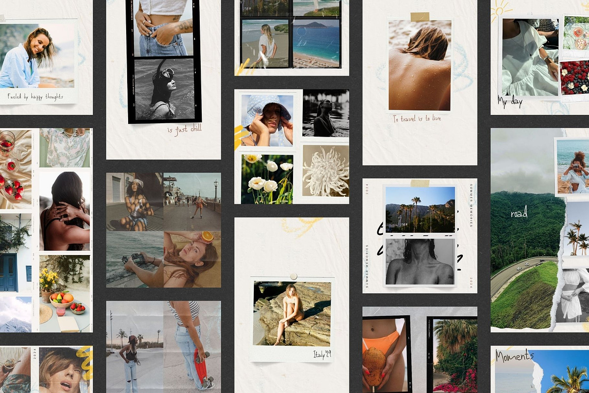 Canva Instagram Summer Templates, a Social Media Template by lerinartstudio (Photo 7 of 7)