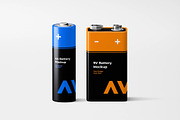 Battery Mockup, a Product Mockup by zpackcreative (Thumbnail 1 of 4)