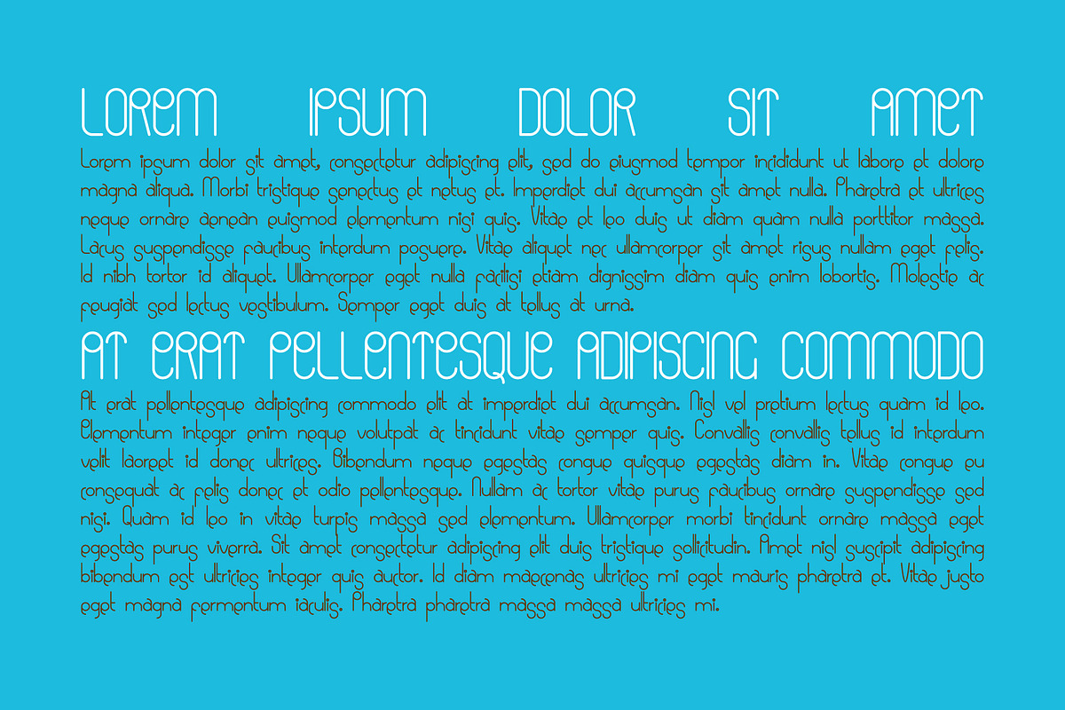Happy Sprat Typeface preview 3
