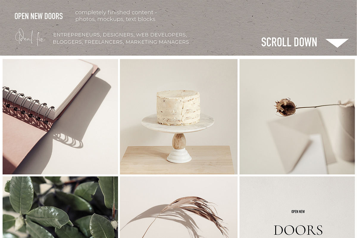 Minimalism. Feed №10, a Social Media Template by OntheMoon (Photo 2 of 12)