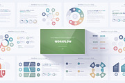 Workflow PowerPoint Presentation, a Presentation Template by Pulsecolor