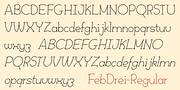 FebDrei, a Handwritten Font by Ingrimayne Type (Thumbnail 4 of 6)