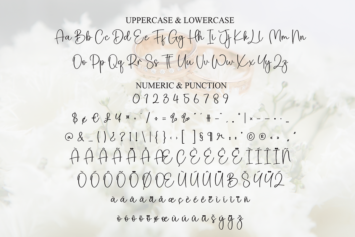 Wedding | Script Font, a Handwritten Font by Scratchones (Photo 7 of 8)
