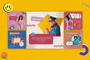 Playful Podcast 3in1 Canva Template, a Social Media Template by Brandearth RRGraph (Thumbnail 8 of 11)