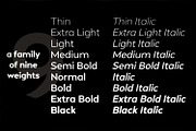 Mansfield - Geometric Sans Serif, a Sans Serif Font by Umitype (Thumbnail 3 of 10)