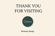 Dark Editorial Social Media Kit, a Social Media Template by Clairee Design Studio (Thumbnail 7 of 7)