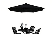 Table Umbrella Beach Silhouette, an Illustration by Amazin_art (Thumbnail 2 of 13)