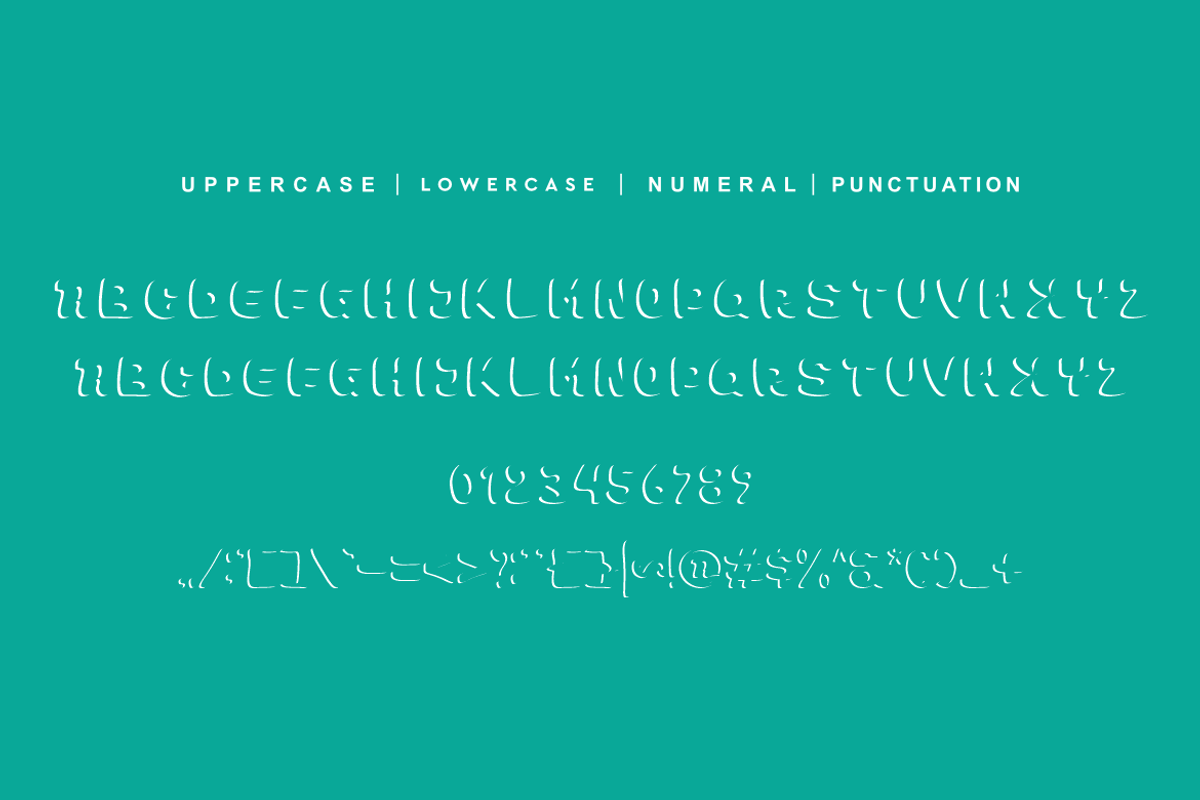 Clover Smooth - Bubble Fonts, a Handwritten Font by QR Design Studio (Photo 7 of 8)