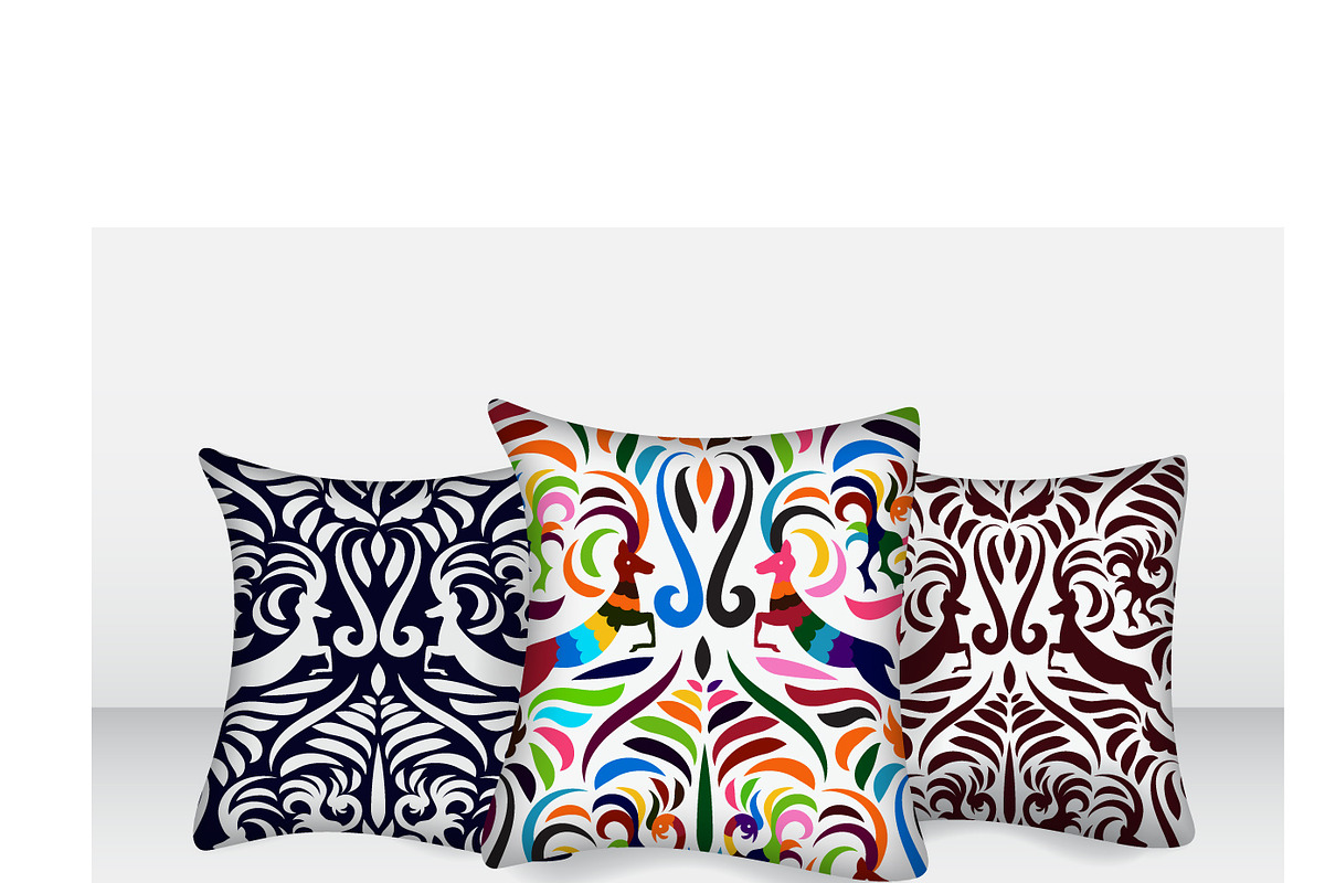 Vector Otomi Style Patterns, a Pattern Graphic by alexmakarova (Photo 6 of 7)