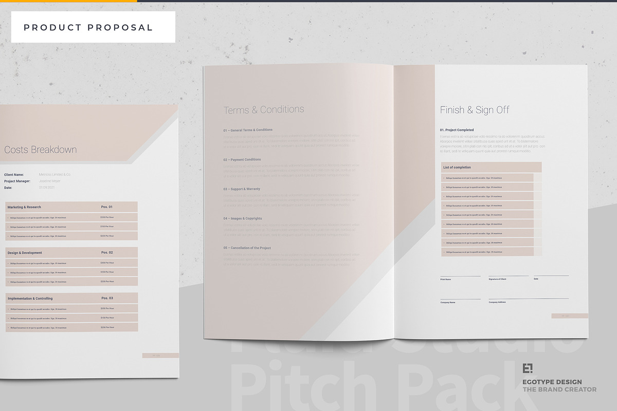 Calm Proposal, a Brochure Template by Egotype (Photo 19 of 25)