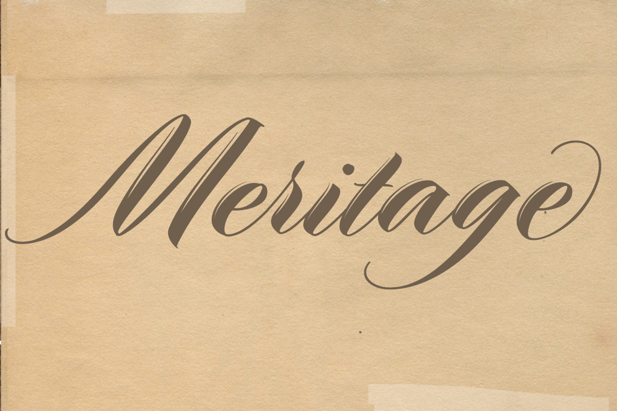 Meritage Script