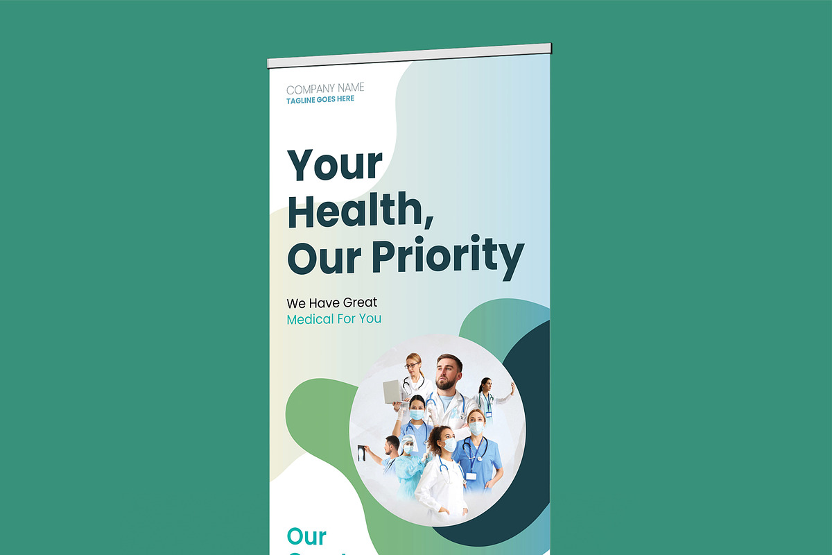Modern Roll Up Banner Template preview 4