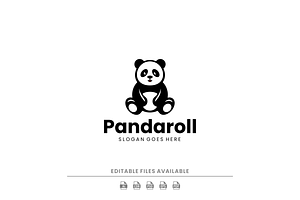 Modern Silhouette Panda Logo Design, a Branding & Logo Template by Artnivora.Std